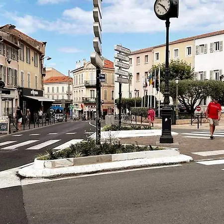 Emma - 4/6 Pers Neuf- Hyper Centre Clim Terrasse דירה *